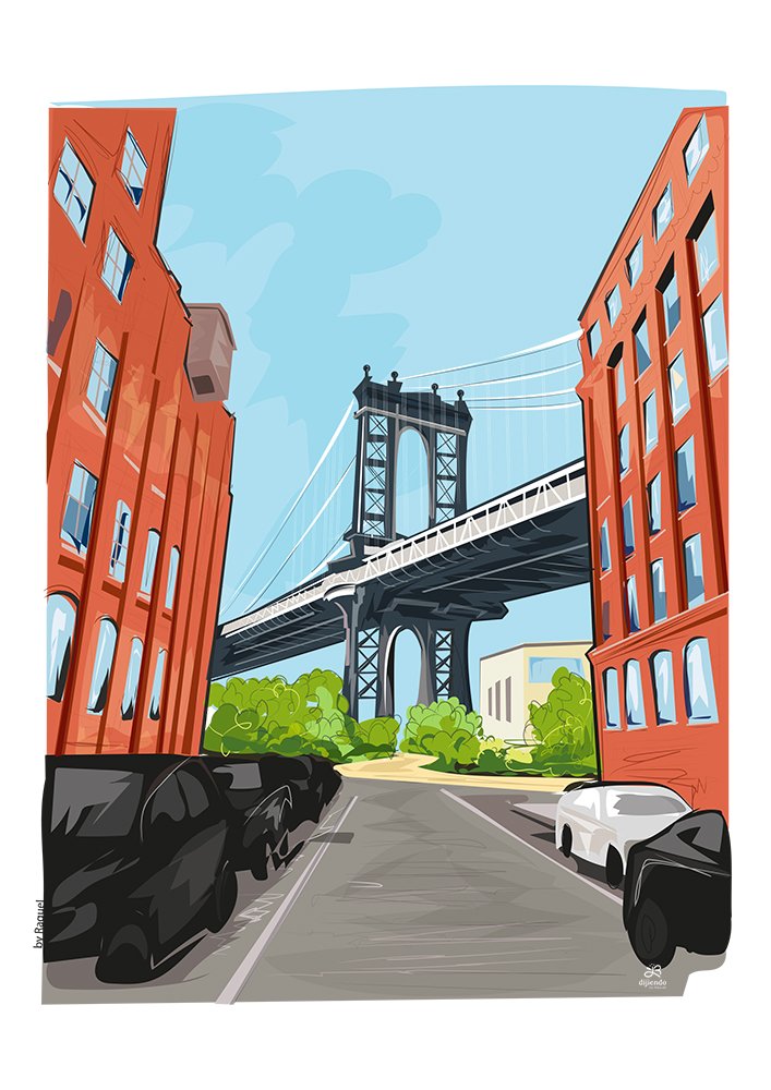 Ilustración artística de Dijiendo By Raquel Abal Design 