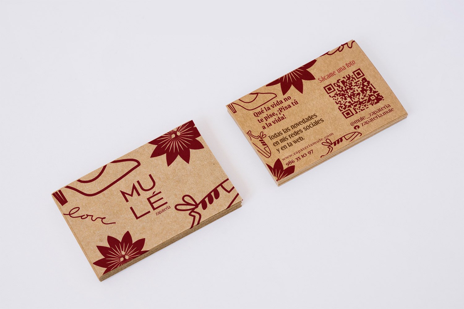 imagen de la tarjeta de visita de mulé